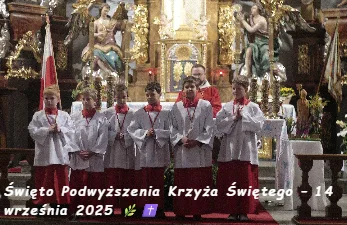 Święto Podwyższenia Krzyża Świętego – 14 września 2025