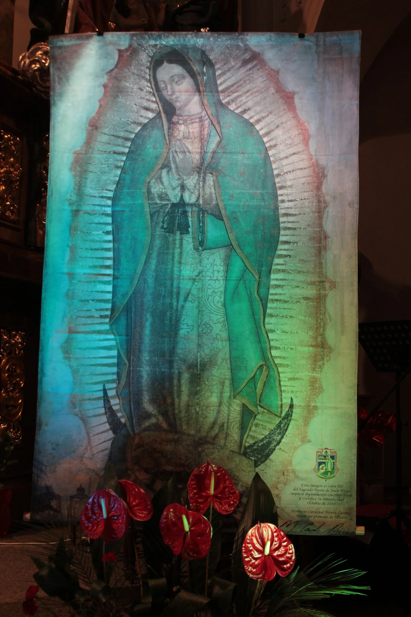 Uroczyste wprowadzenie Płaszcza Matki Bożej z Guadalupe – 28 maja 2025