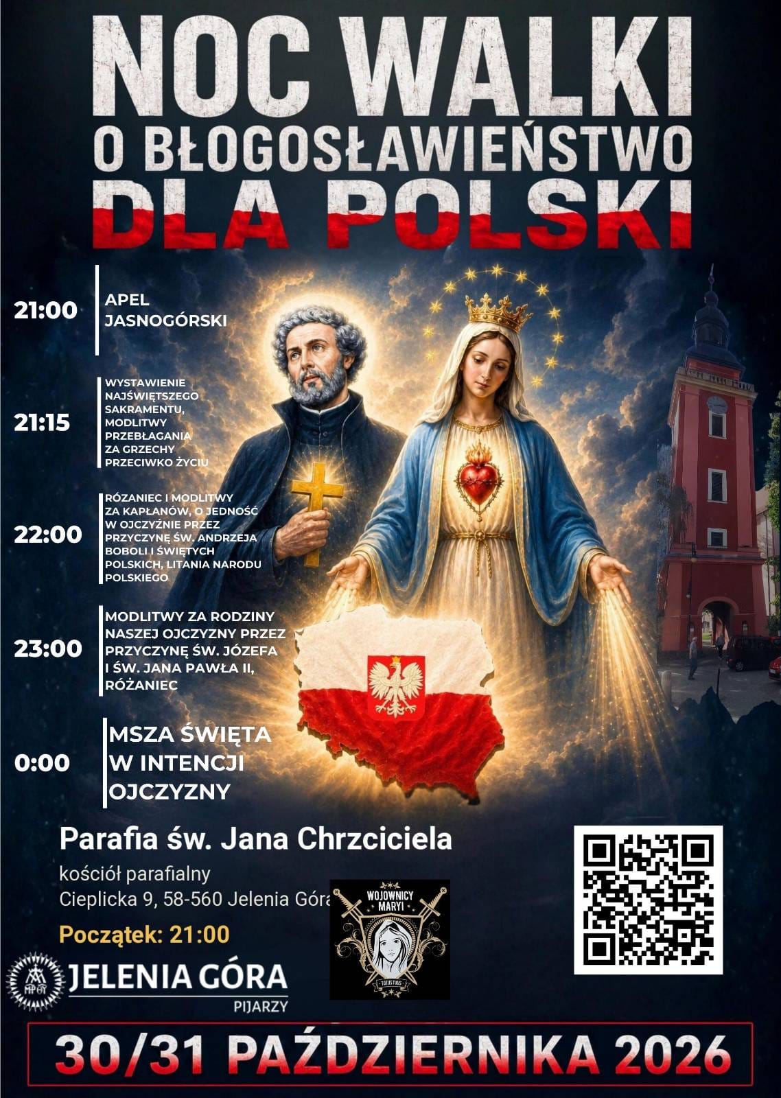 Noc Walki o Błogosławieństwo dla Polski